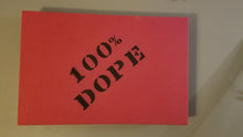 Load image into Gallery viewer, Hemp Acoustic Art Panel (100%DOPE logo) - Dope Panels
