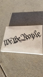Dope acoustic panel. All Hemp. "We The People" - Dope Panels