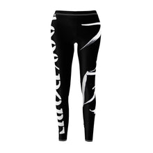 Load image into Gallery viewer, Dope Black Leggings &quot;Cannabis&quot; - Dope Panels
