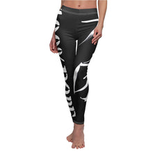 Load image into Gallery viewer, Dope Black Leggings &quot;Cannabis&quot; - Dope Panels
