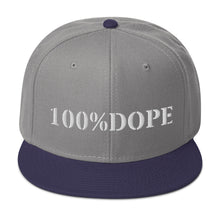 Load image into Gallery viewer, Dope Hat (White 100%DOPE logo) - Dope Panels
