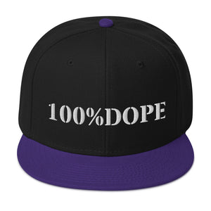 Dope Hat (White 100%DOPE logo) - Dope Panels