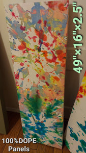 Completely Dope Tie Dye Acoustic Panels - Dope Panels
